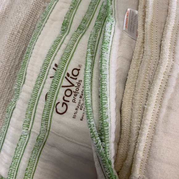 Other Grovia Newborn Cloth Diapers X 24 Plus 18 Nb Prefolds Poshmark